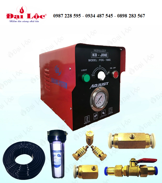 Bộ máy phun sương Kojine 100 đầu phun